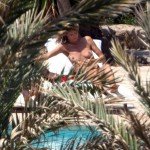 Heidi Klum topless in Ibiza