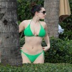 kelly brook bikini in miami