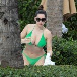 kelly brook bikini in miami