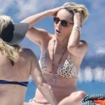 Sharon Stone oops nip slip